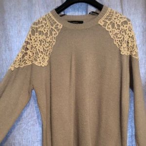 Grey oversized sweater